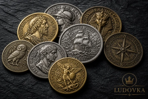 Detailná kolekcia historických replík mincí a suvenírov LUDOVKA.eu