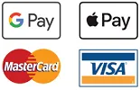 Bezpečná platba kartou VISA a Mastercard, Apple Pay a Google Pay na jeden klik cez SumUp