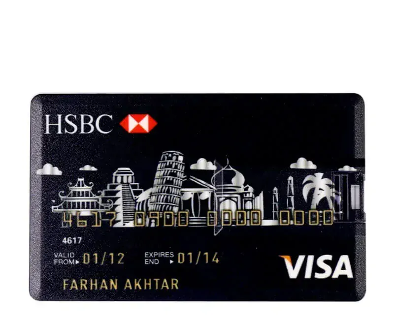 USB kľúč v tvare kreditnej karty (16 GB) | American Express