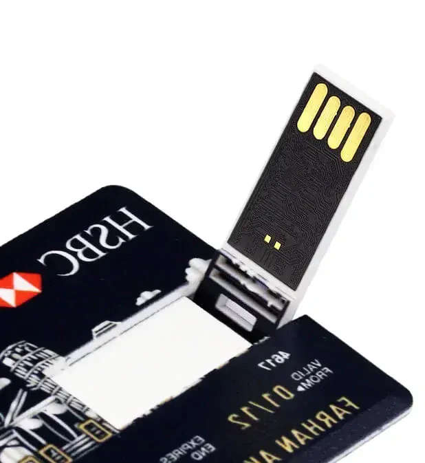 USB kľúč v tvare kreditnej karty (16 GB) | American Express