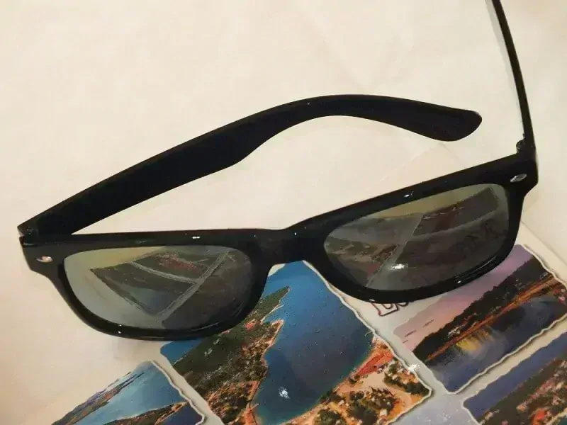 Slnečné okuliare Wayfarer Silver