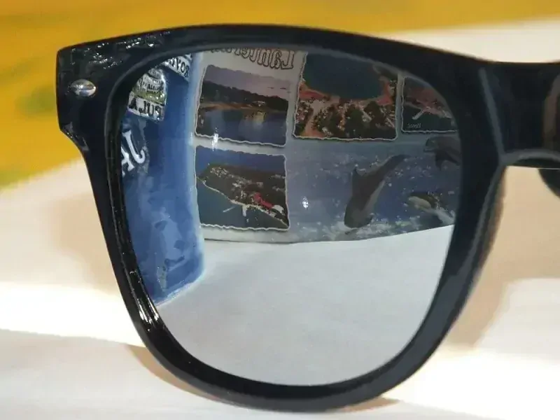 Slnečné okuliare Wayfarer Silver