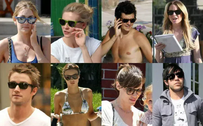 Slnečné okuliare Wayfarer Silver