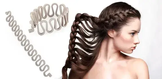 SPORTSBRAIDER - francúzsky vrkoč | čierny