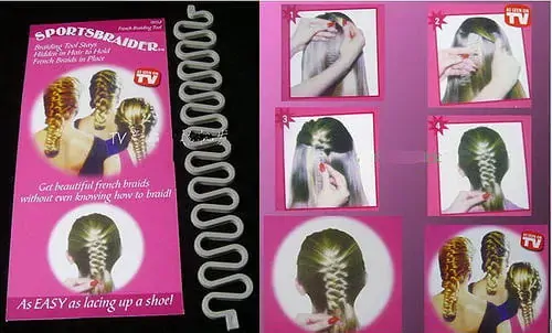 SPORTSBRAIDER - francúzsky vrkoč | čierny