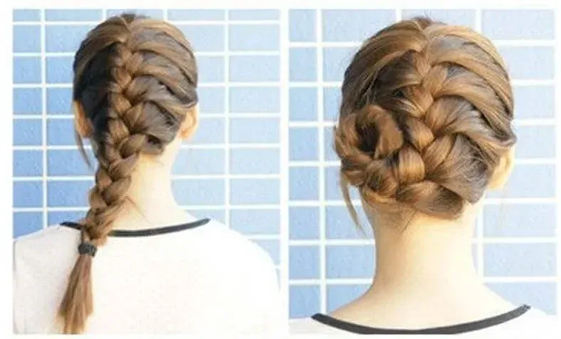 SPORTSBRAIDER - francúzsky vrkoč | čierny