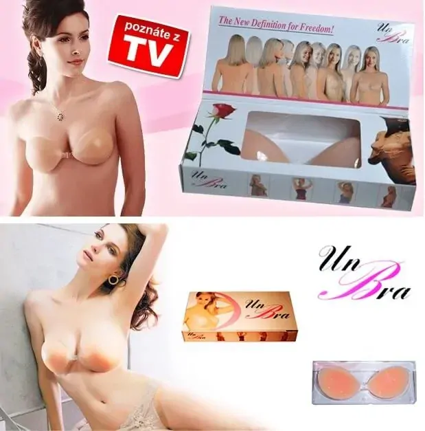 Un Bra - silikónová samolepiaca podprsenka | veľkosť C