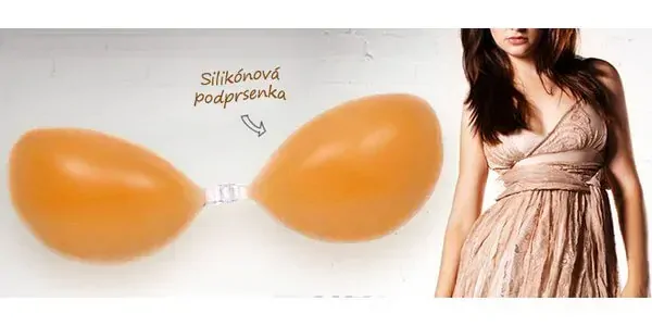 Un Bra - silikónová samolepiaca podprsenka | veľkosť C