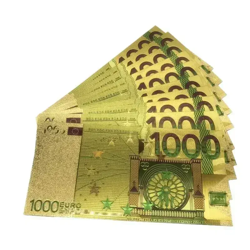 Exkluzívna limitovaná zlatá zberateľská EUROvka - 1 000 € | 1 ks