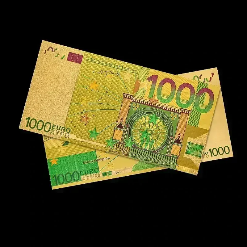 Exkluzívna limitovaná zlatá zberateľská EUROvka - 1 000 € | 1 ks