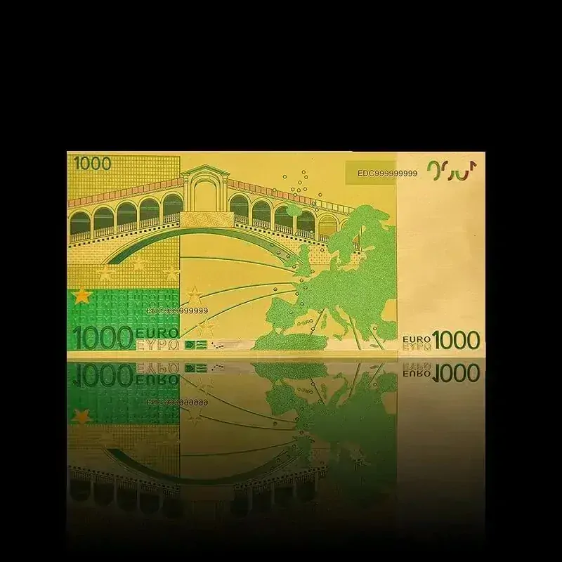 Exkluzívna limitovaná zlatá zberateľská EUROvka - 1 000 € | 1 ks