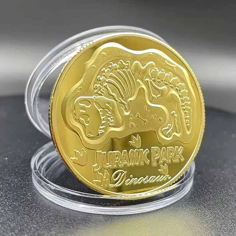 Limitovaná zberateľská pamätná minca pre fanúšikov Jurského parku