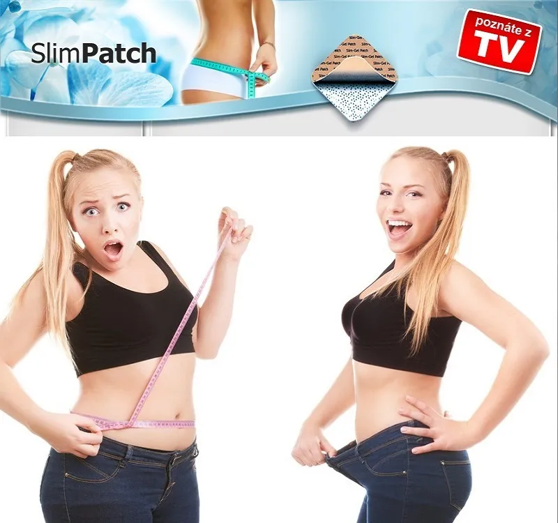 Slim Patch – bylinné náplasti na chudnutie a detox (10 ks)