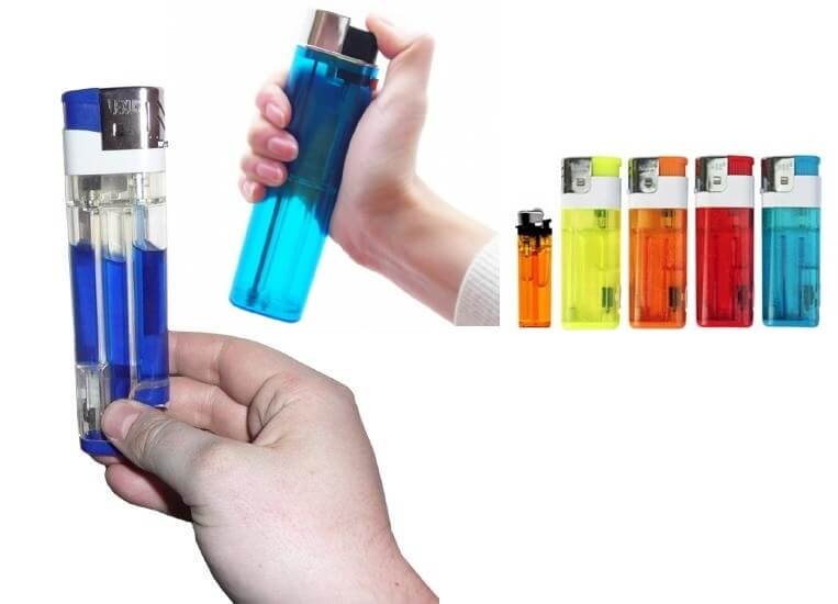 LIGHTER - netradičný zapaľovač XXL | fialový