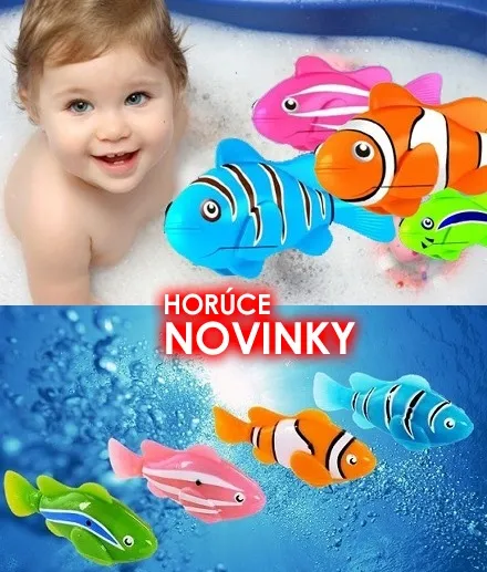 Robo Fish - skvelá plávajúca robotická rybka