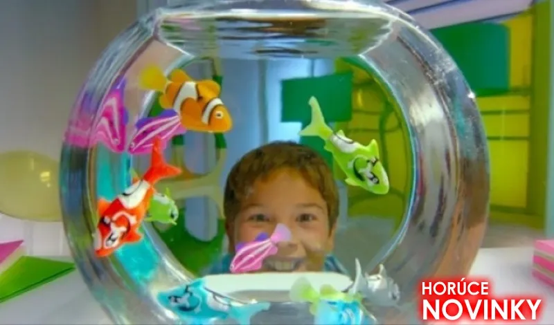 Robo Fish - skvelá plávajúca robotická rybka