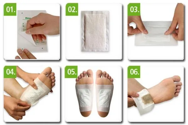 KINOKI - prírodné účinné detoxikačné náplasti (10 ks)