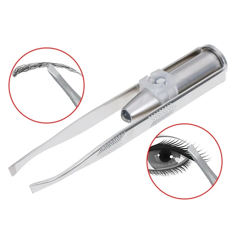 Profesionálna pinzeta s LED svetlom – Praktická pomôcka pre každú ženu