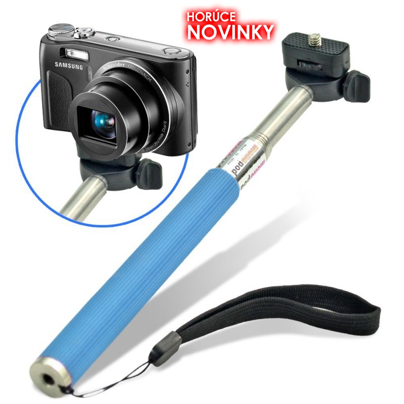 Selfie Stick - ručný selfie statív | čierny