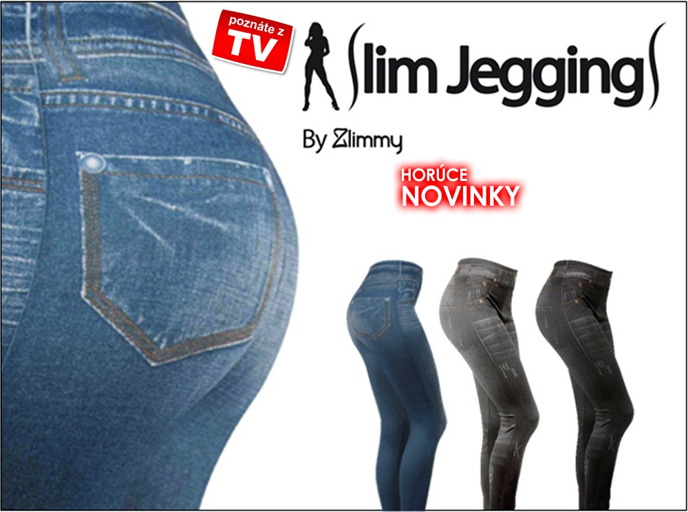 Slim Jeggings - zoštíhľujúce džegínsy