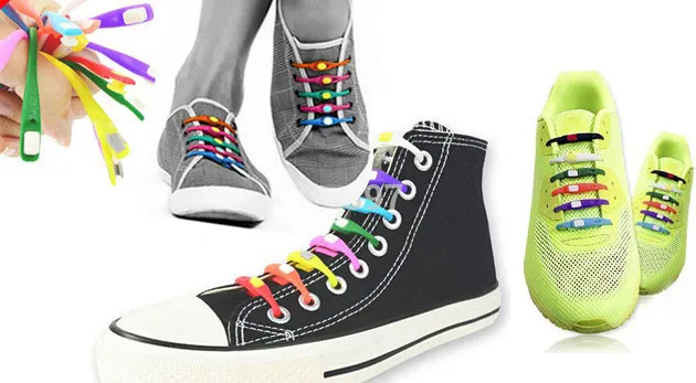 Colored Laces - farebné silikónové šnúrky