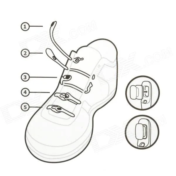 Colored Laces - farebné silikónové šnúrky