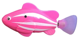 Robo Fish - skvelá robotická rybka | ružová