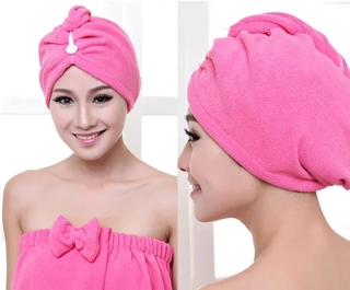 Magic Towel - magický uterák na vlasy | ružový