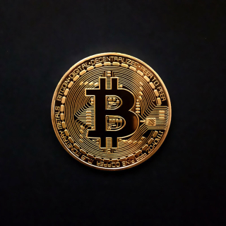 BITCOIN - zberateľská pamätná medaila | zlatá