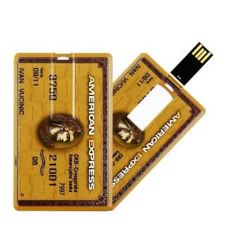 USB kľúč v tvare kreditnej karty (16 GB) | American Express