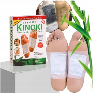 KINOKI - prírodné účinné detoxikačné náplasti (10 ks)