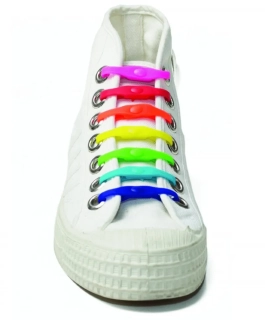 Colored Laces - farebné silikónové šnúrky